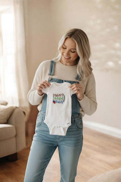 Daddy’s Fishing Buddy Onesie - Nonna J's