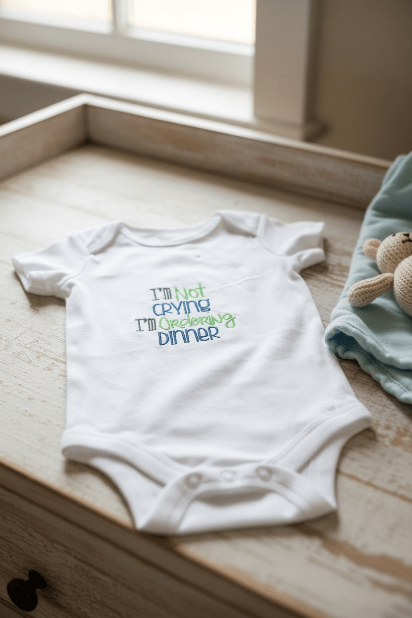 Ordering Dinner Onesie - Nonna J's